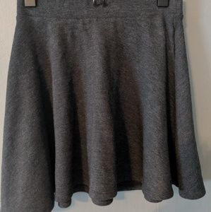 Grey skater skirt